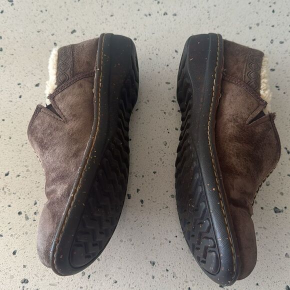 UGG Australia Bettey 1757 Brown Suede Slip-On Clogs Loafers Shoes Casual Size 9 - Picture 4 of 13